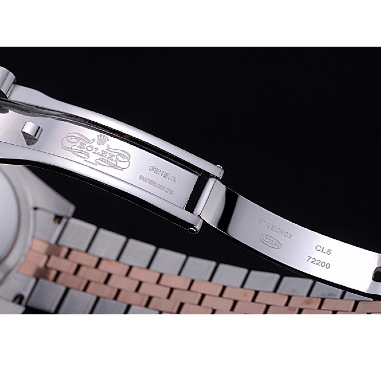Aaa fake watches DateJust Bracelet 622544 Rolex Dial and Gold White Steel Stainless 0621